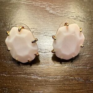 Kendra Scott white stone studs
